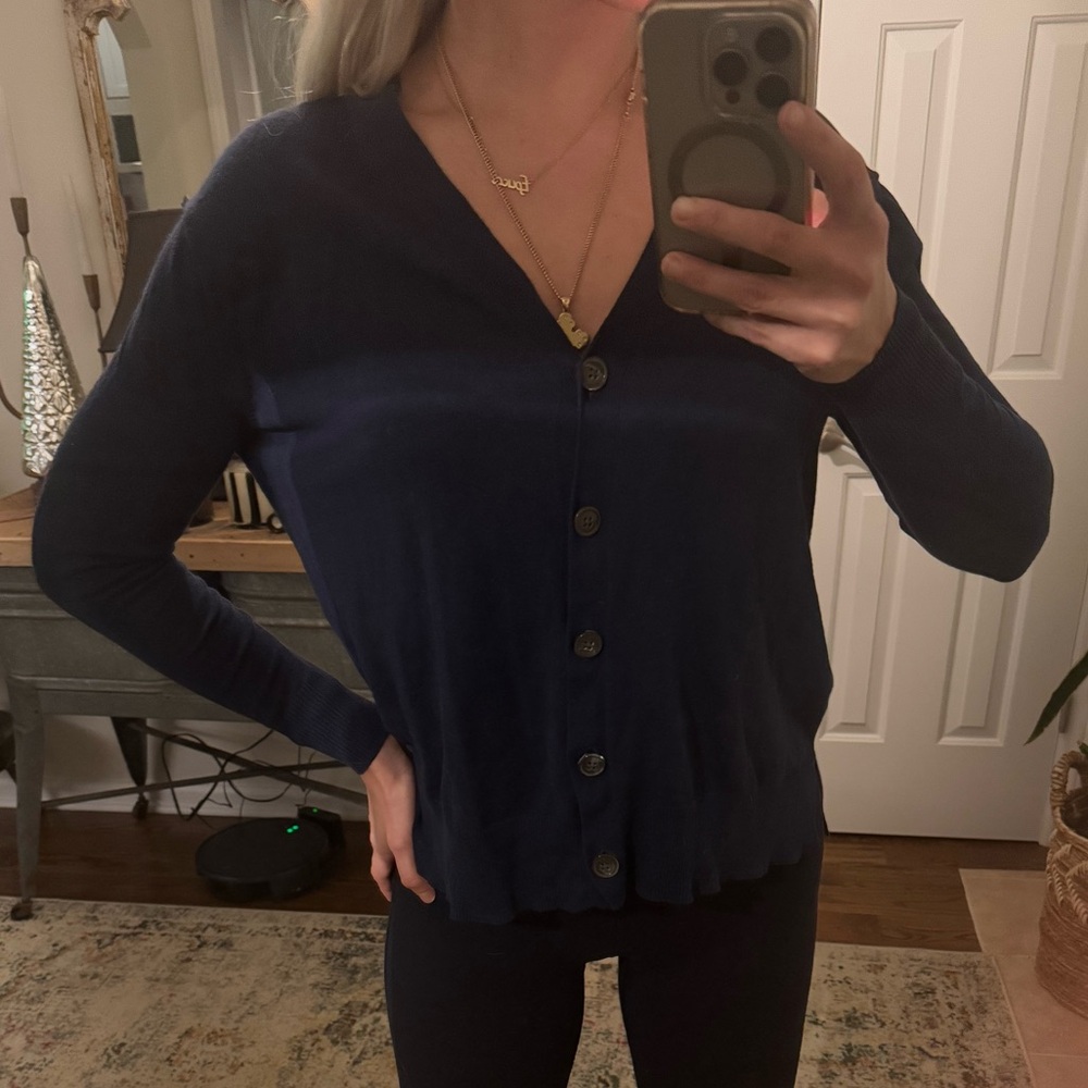 J crew cardigan